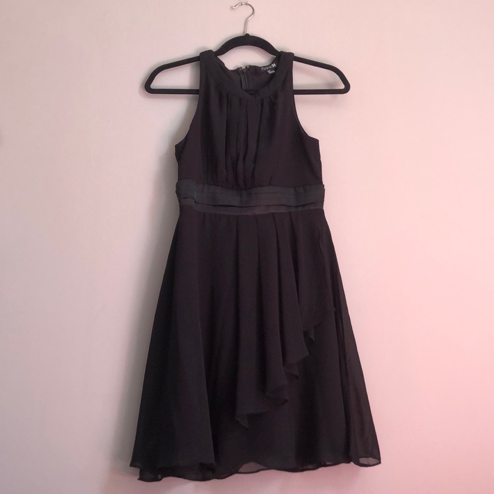 Black evening dress